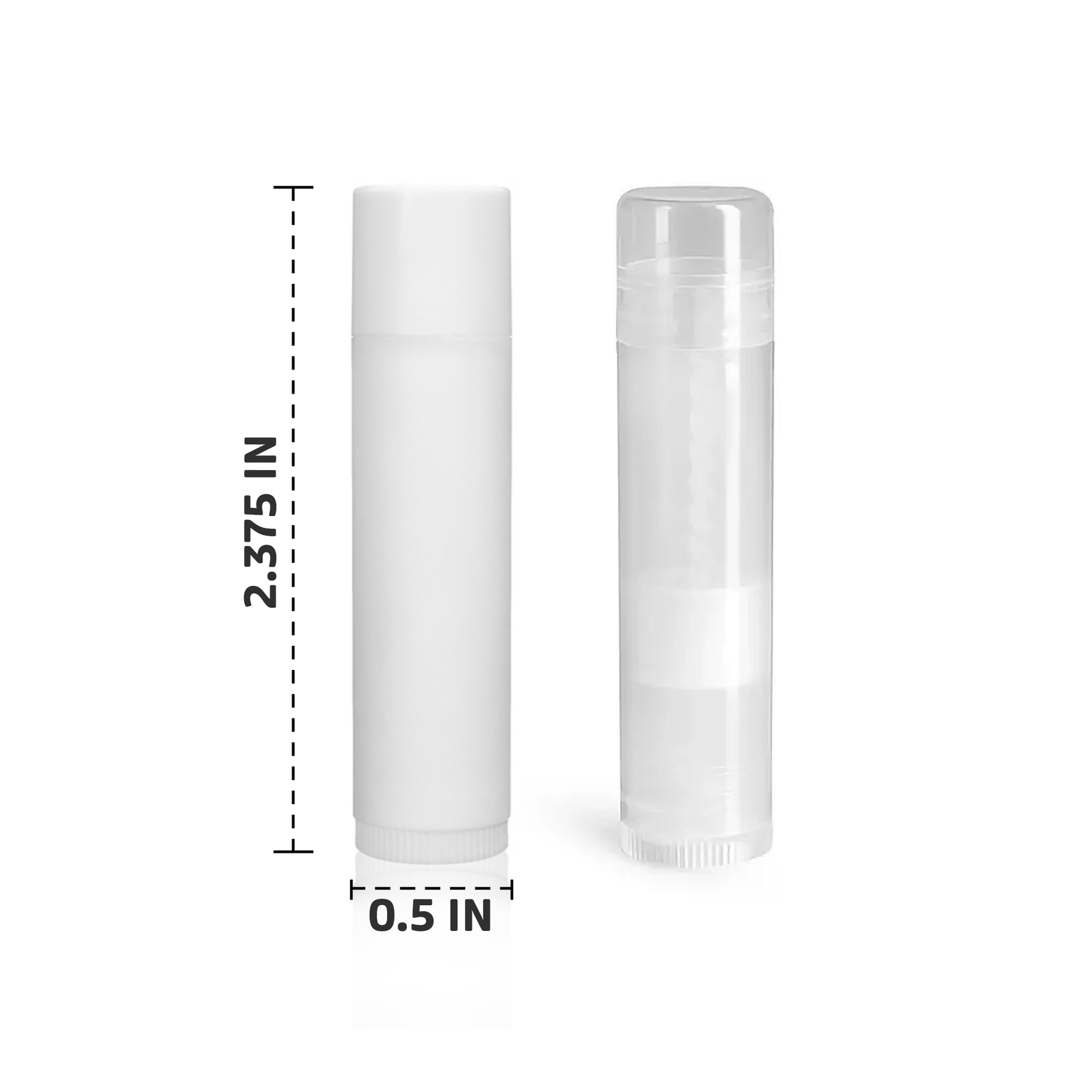 Lip Balm Tubes (50 count) [LBTC / LBTW]