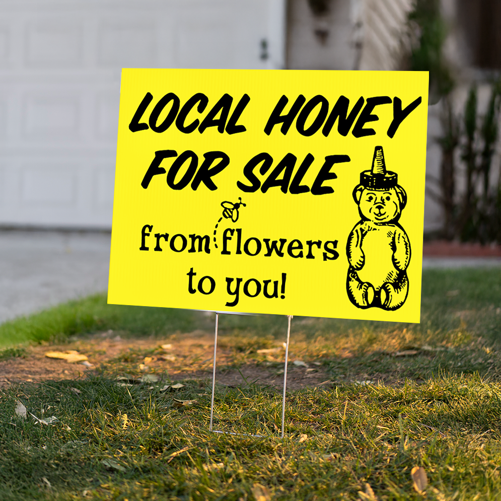 Yard Signs w/Stand
