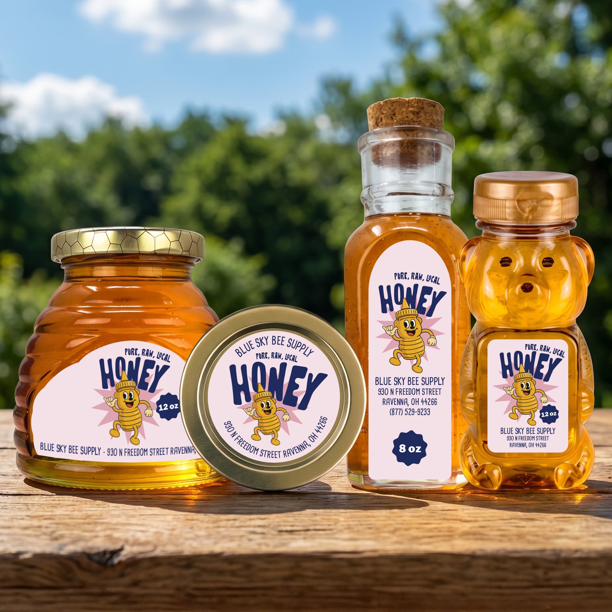 Mr Squeeze - Customizable Label Design