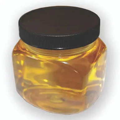 16 oz. wt. PET Plastic Square (case of 49 including black 70RM caps) [PSQ-16] Blue Sky Bee Supply