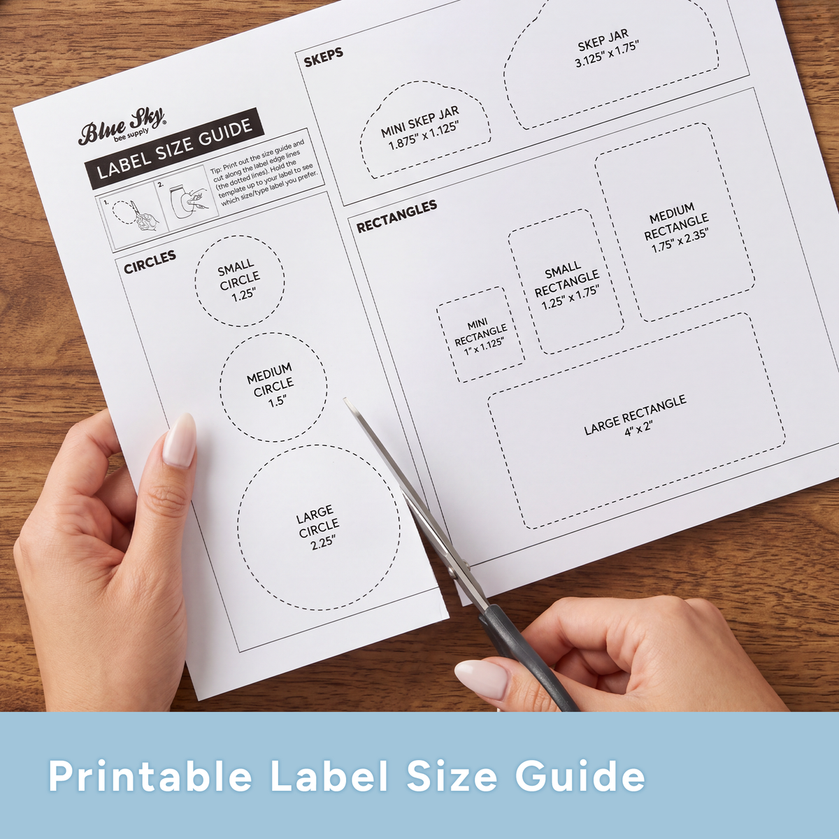 Beekeeping Labels | Durable Honey Labels – Blue Sky Bee Supply