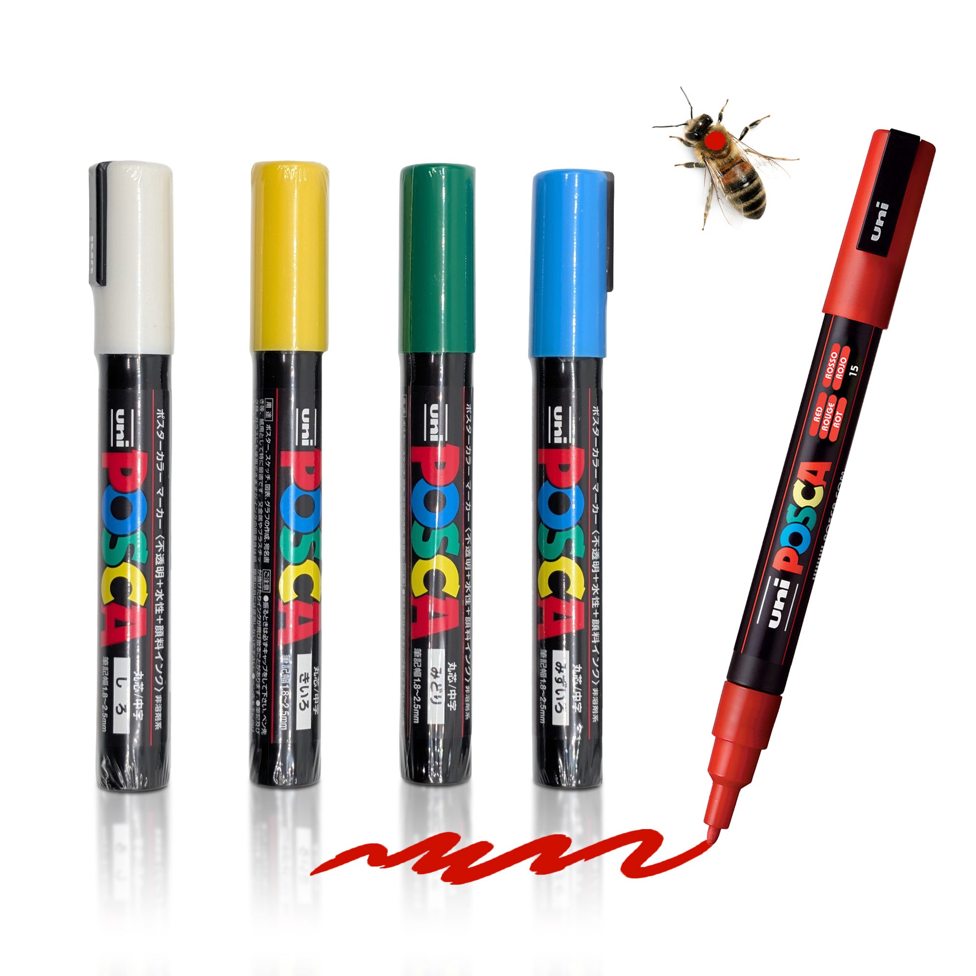 Queen Marking Pen [389R / 389G / 389B / 389W / 389Y]