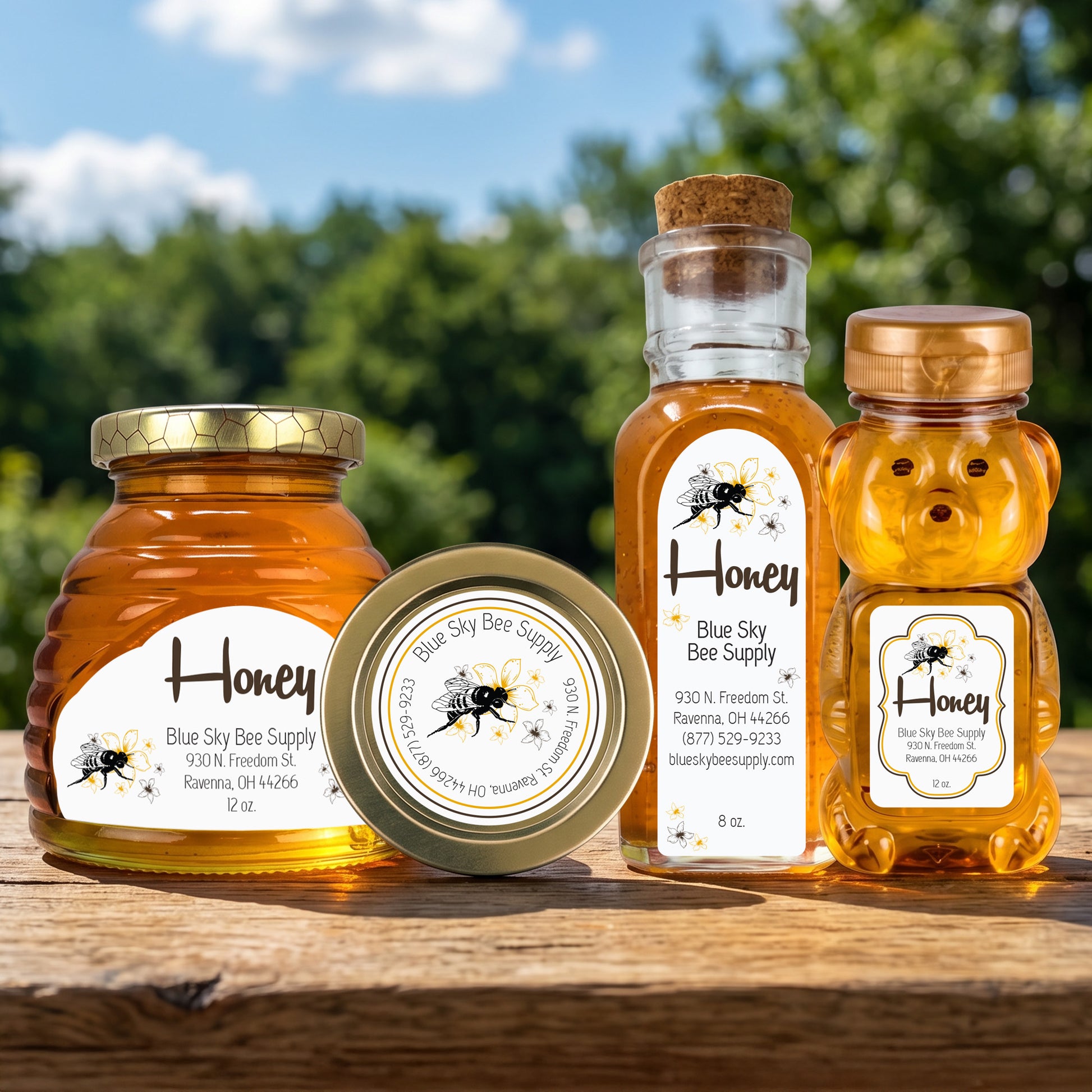 Retro - Customizable Label Design