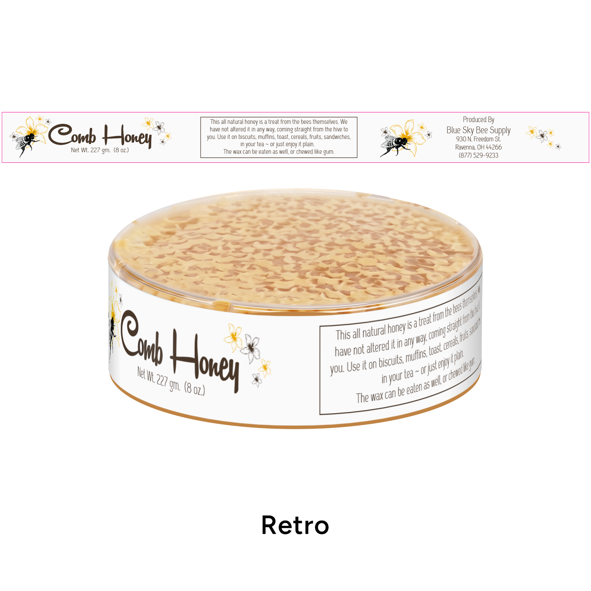 Customizable Ross Round Labels (100 count) [RR-CUST]