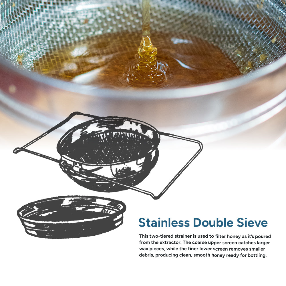 Stainless Double Sieve [833]