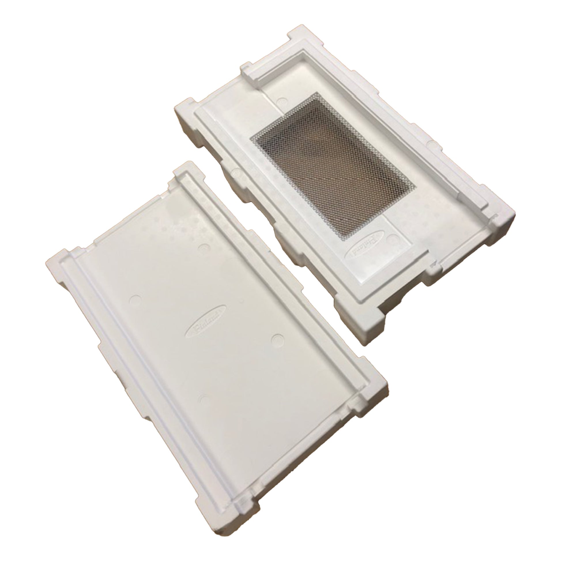 6 Frame Polystyrene Nuc Top and Bottom Set