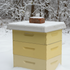 Ultimate Hive Cover on top of Yellow Hive