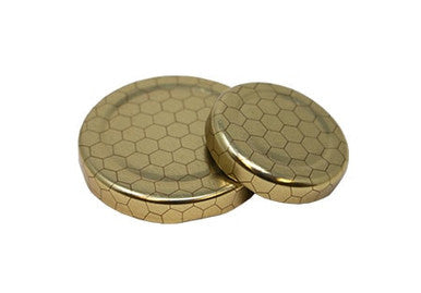 12 oz. wt. Glass Skep (hive) Jars (12 count case w/58mm LUG