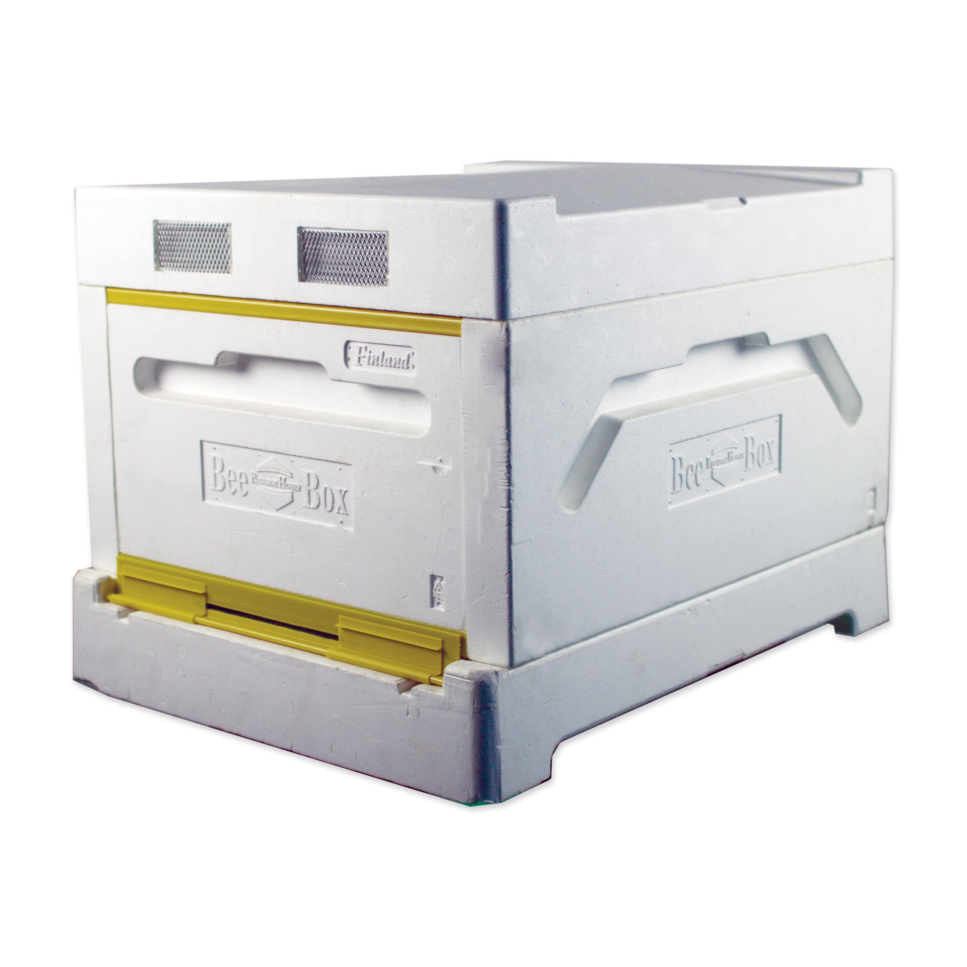 Polystyrene 10 Frame Deep HIVE KIT w/VENTILATED top and Mylar inner cover