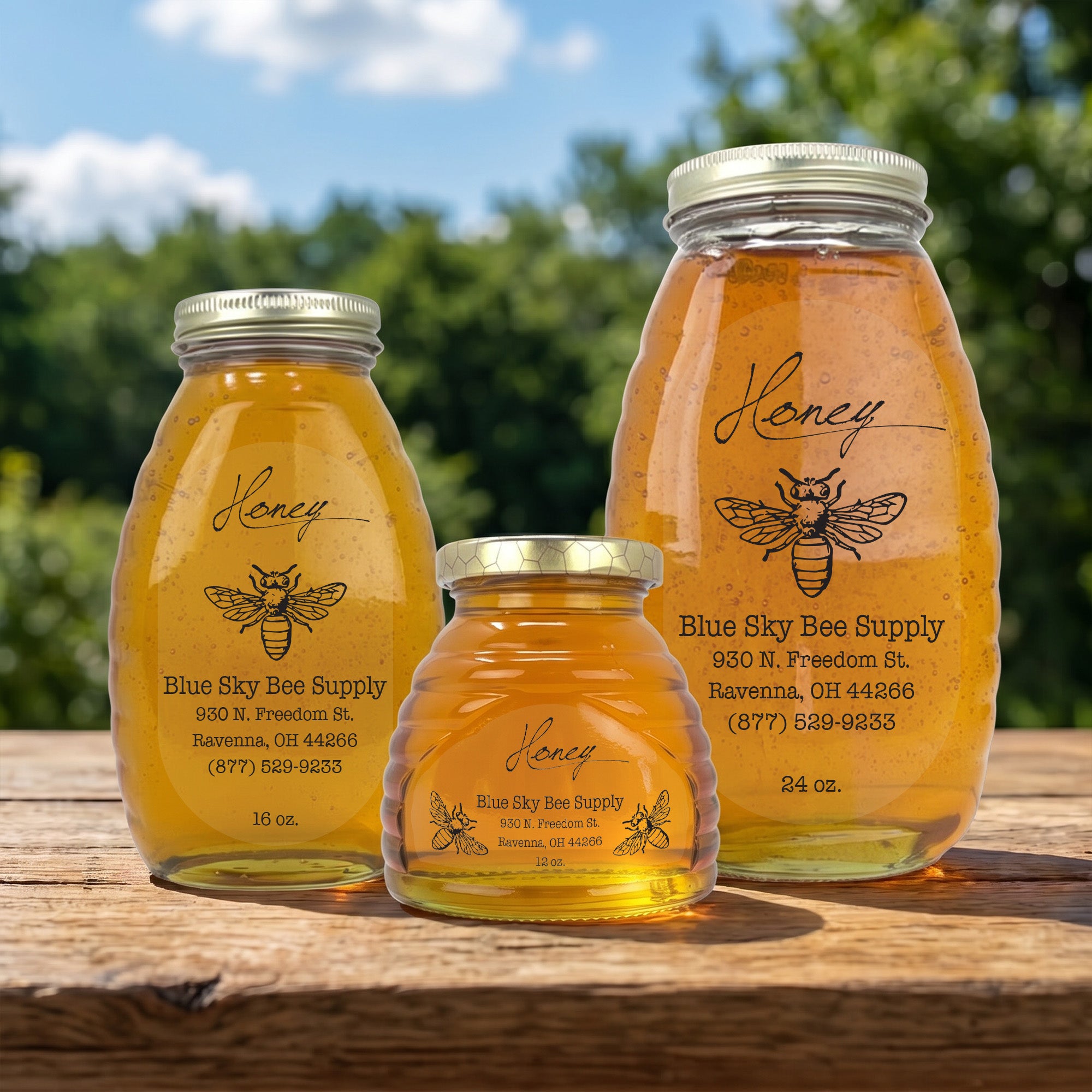 Victorian - Customizable Clear Label Design