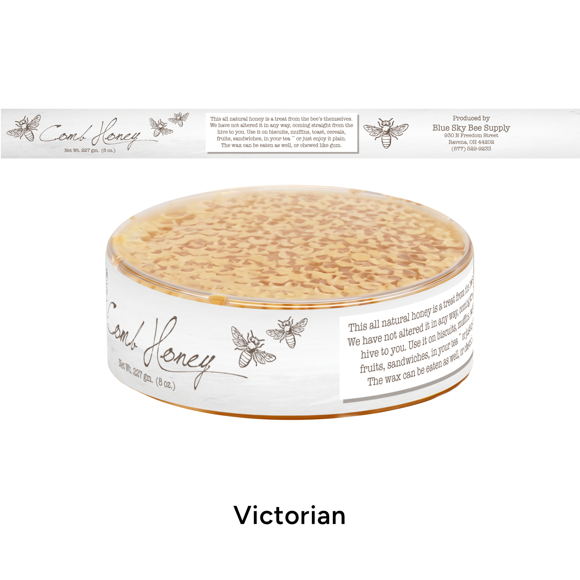 Customizable Ross Round Labels (100 count) [RR-CUST]
