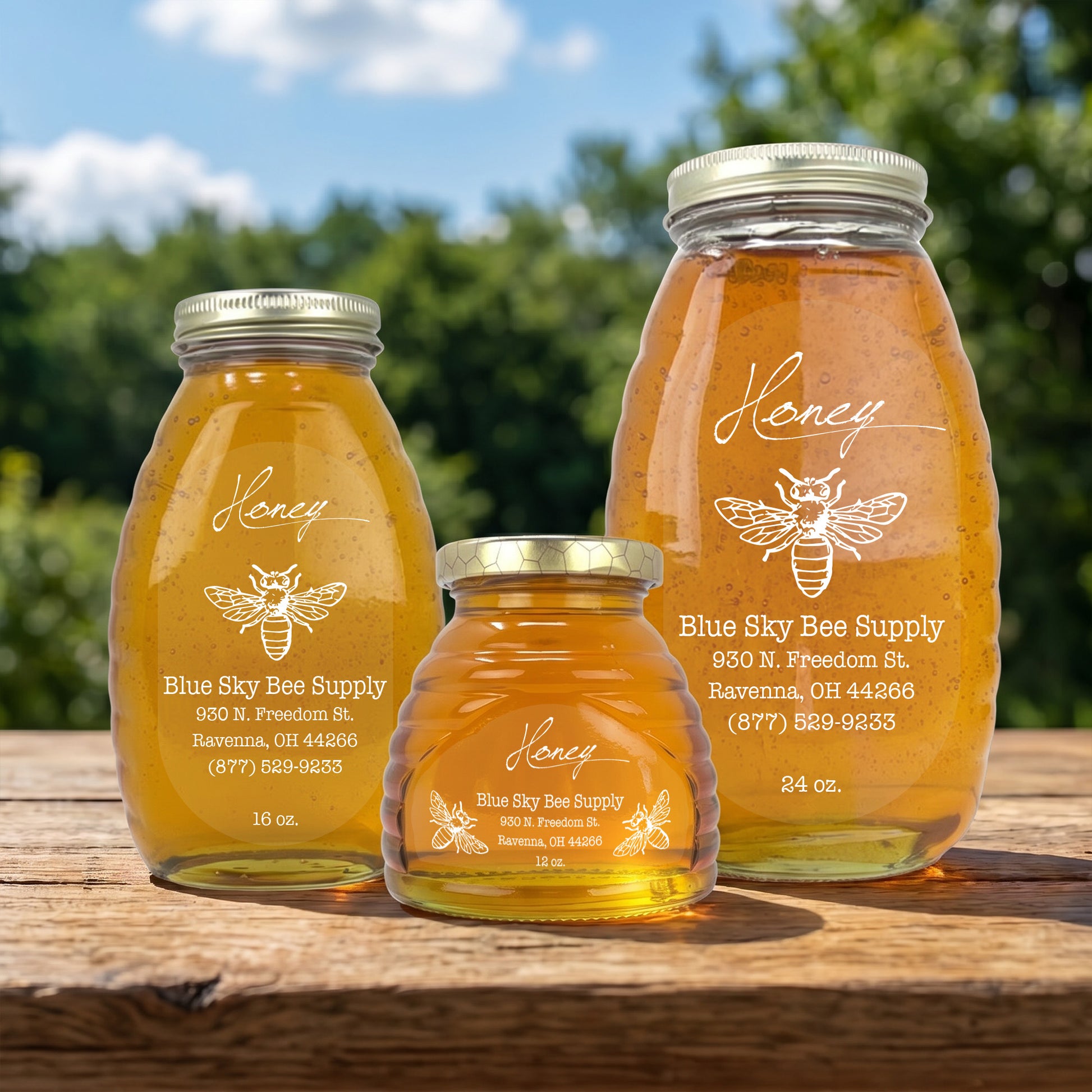 Victorian - Customizable Clear Label Design