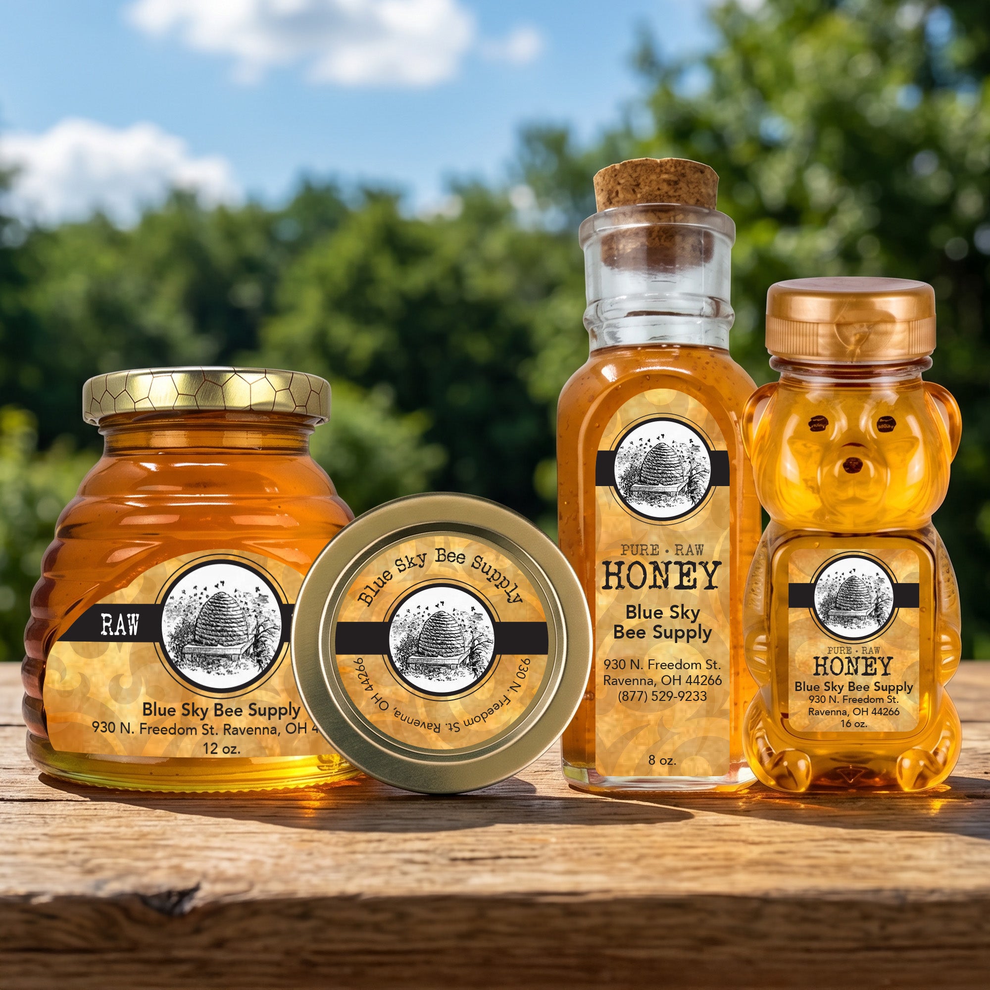 Vintage Skep - Customizable Label Design