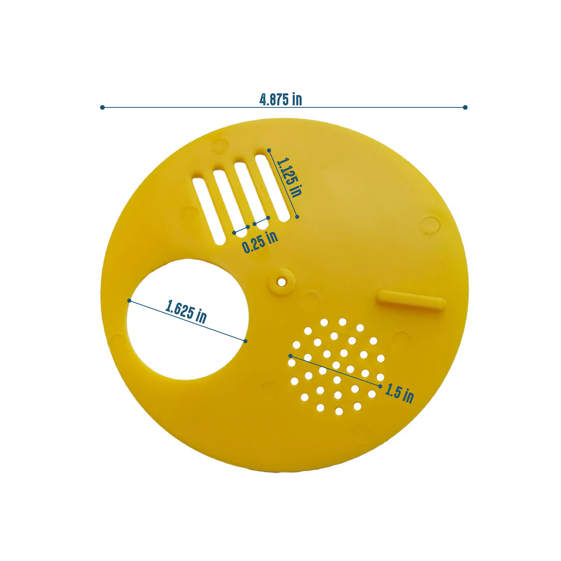 Large Plastic Entrance Adapter Disc [YEAD]