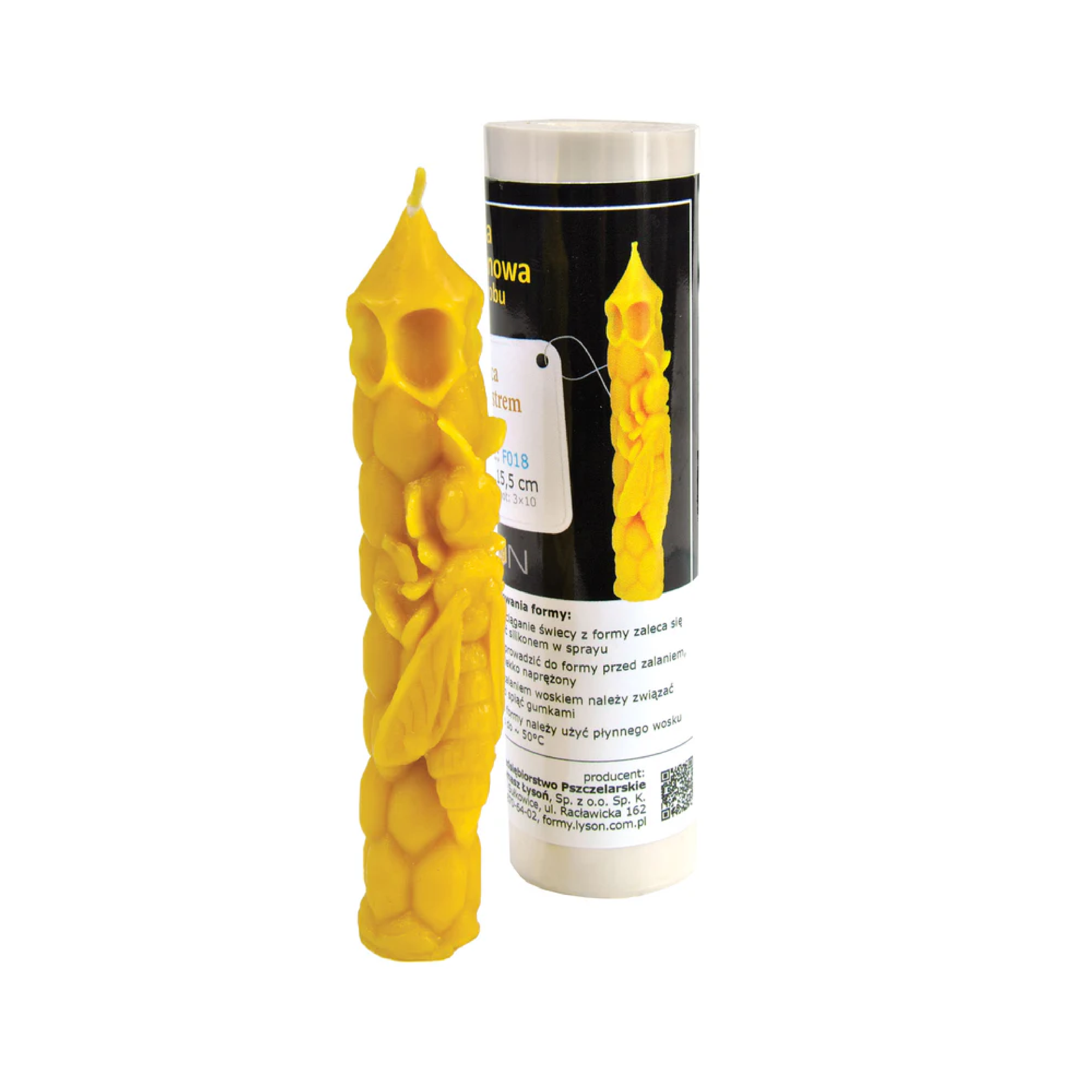 Large Honeycomb Candle Mold [F018]