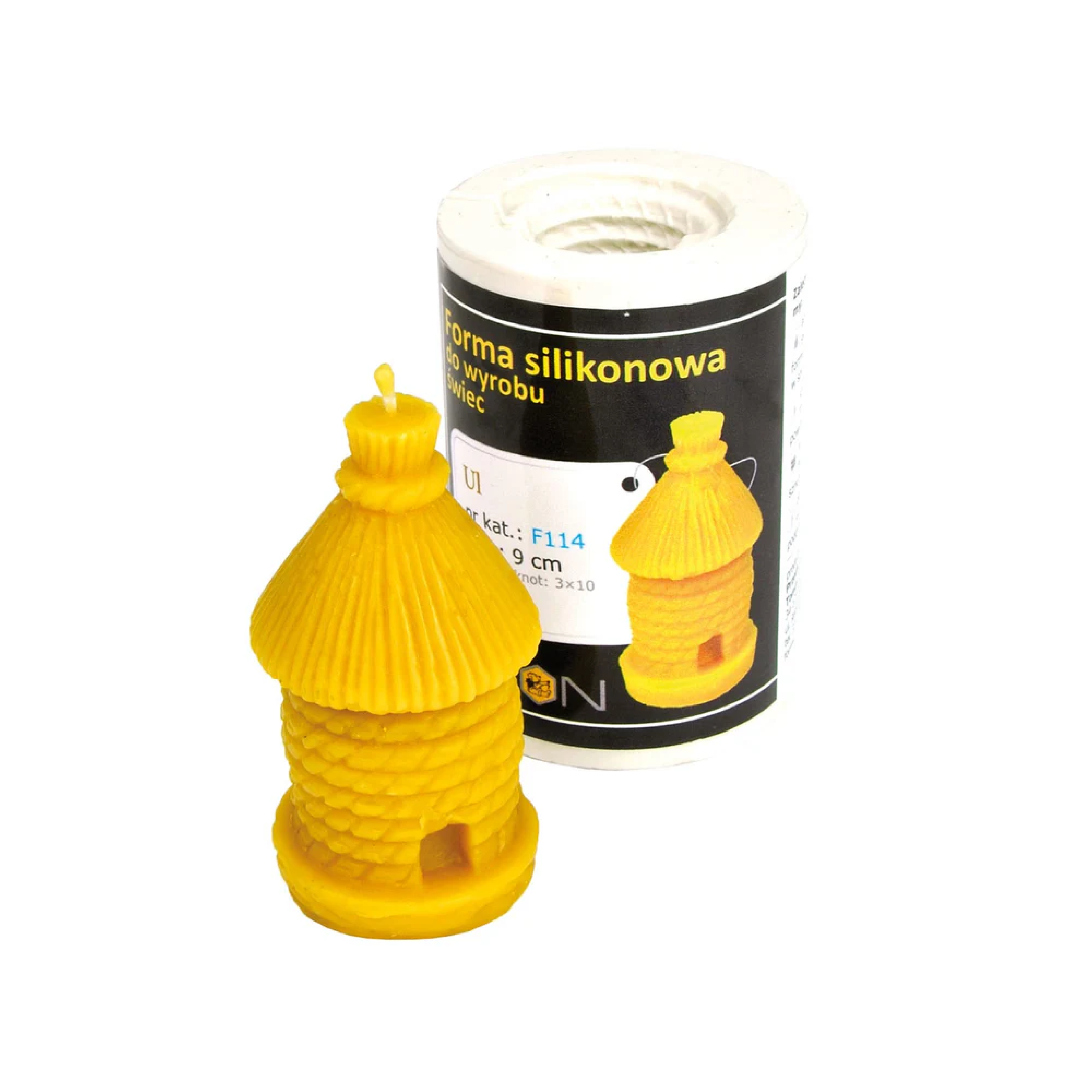 Old Skep Candle Mold [F114]