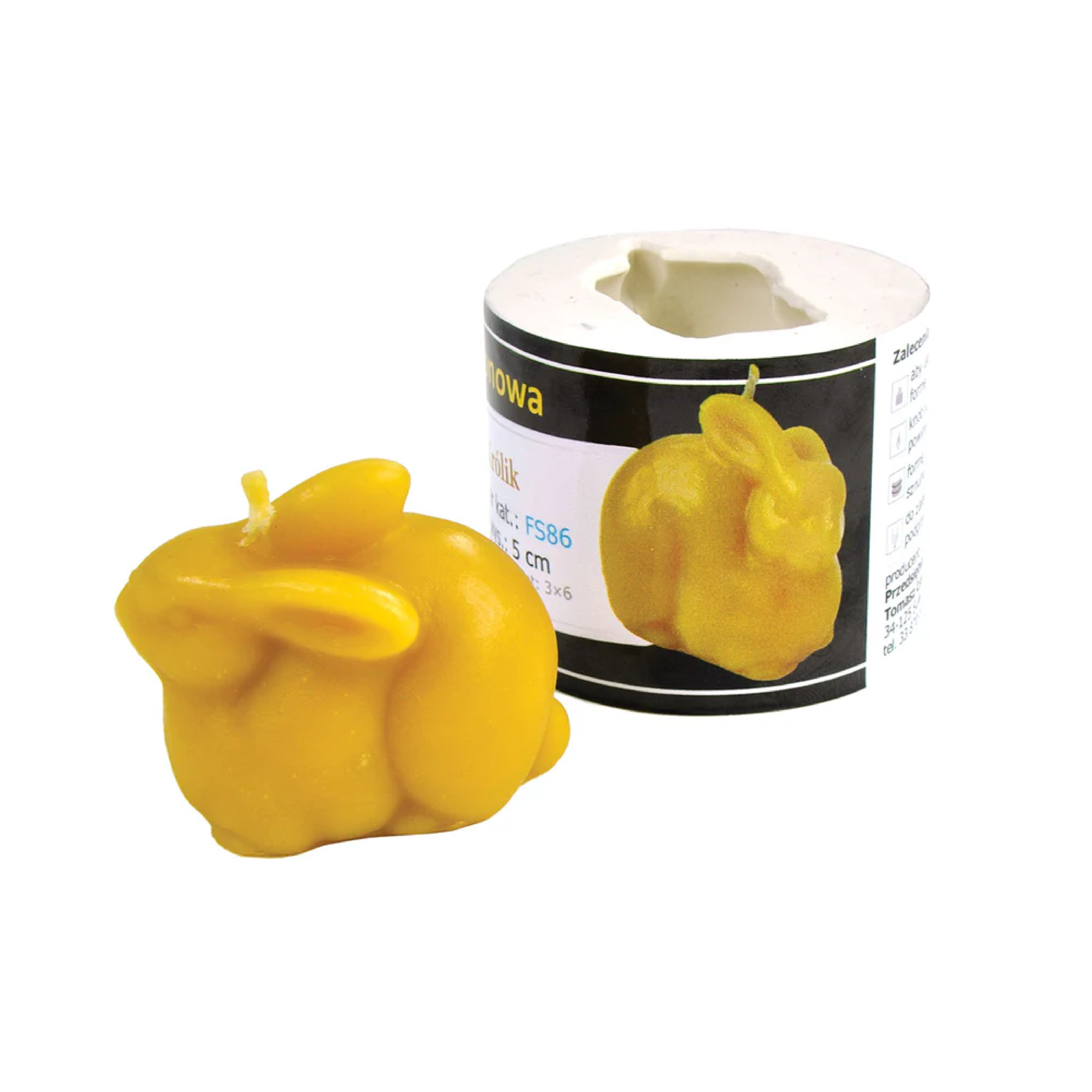 Rabbit Candle Mold [FS86]