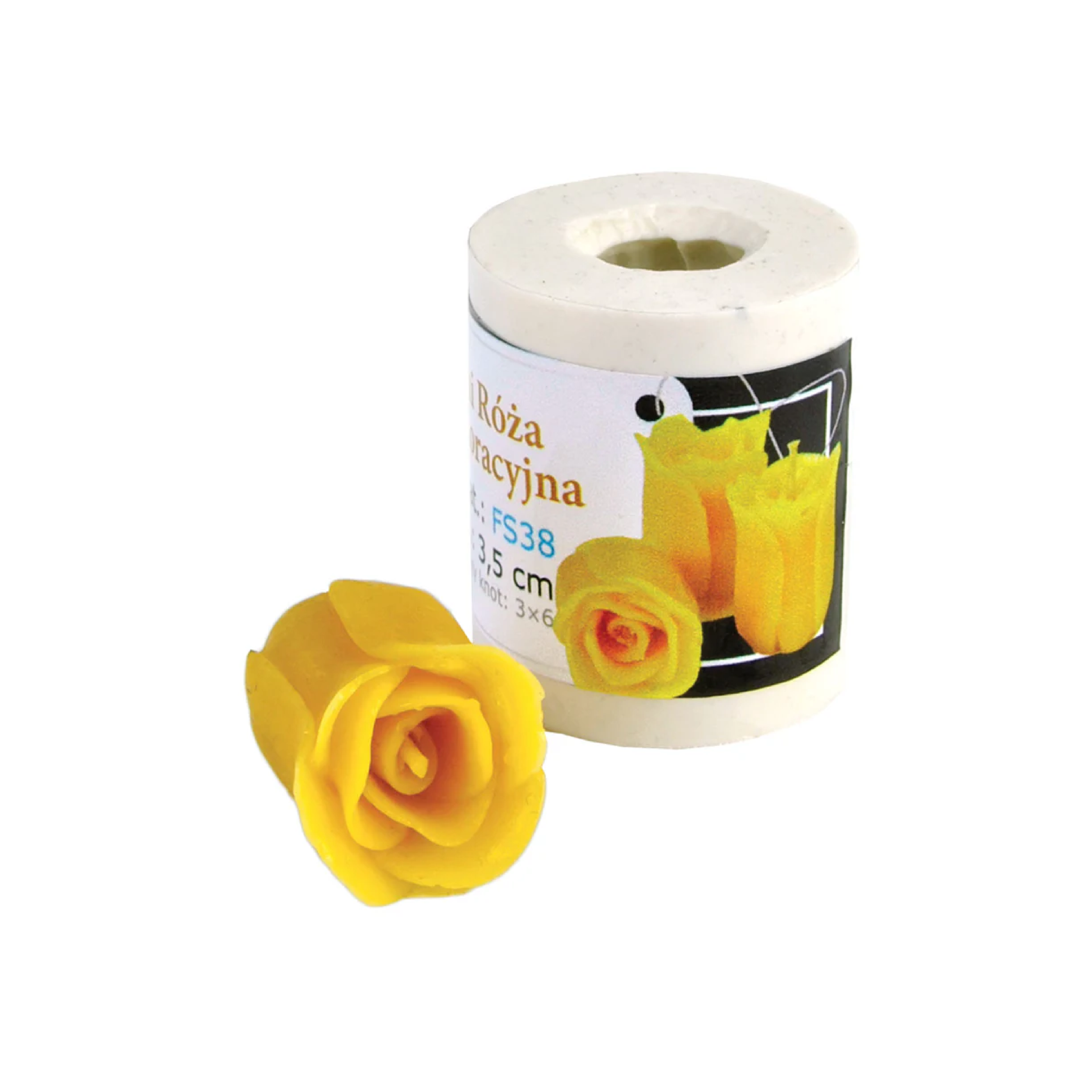 Petite Rose Candle Mold [FS38]
